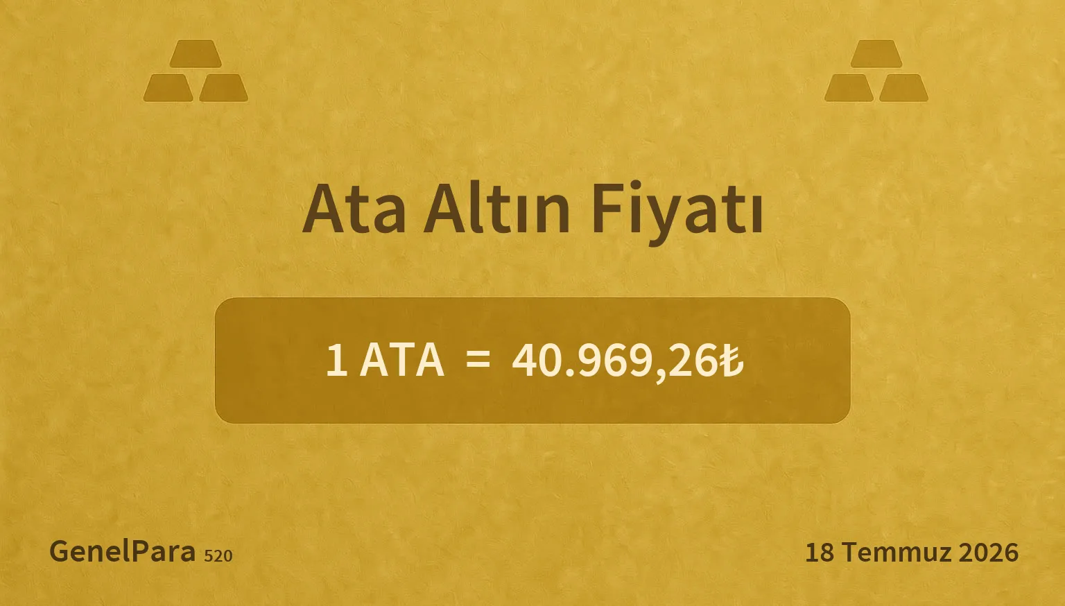 Ata Altın Fiyatı