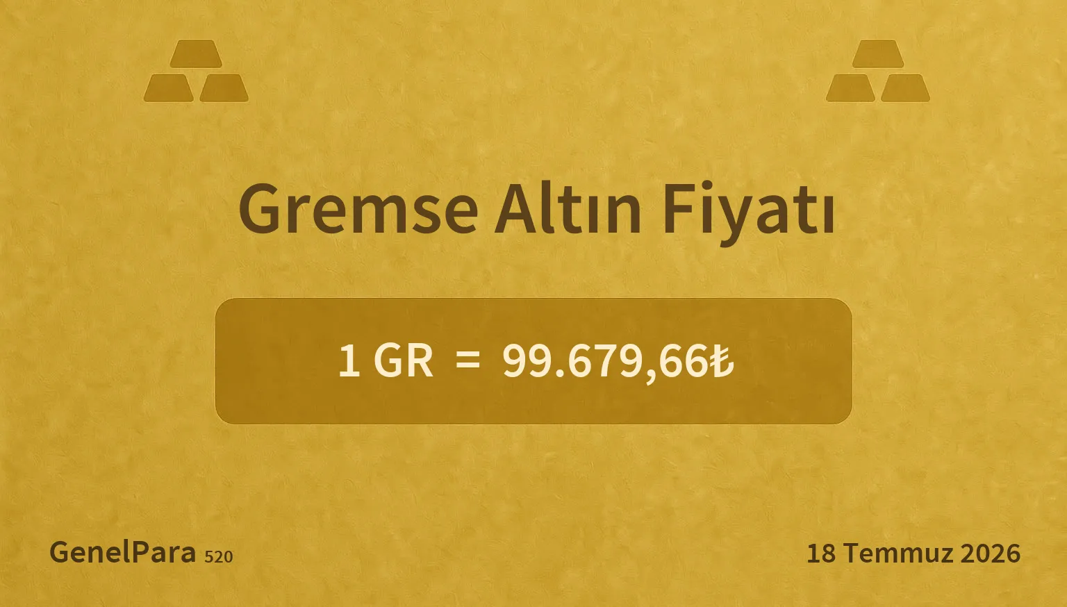 Gremse Altın Fiyatı