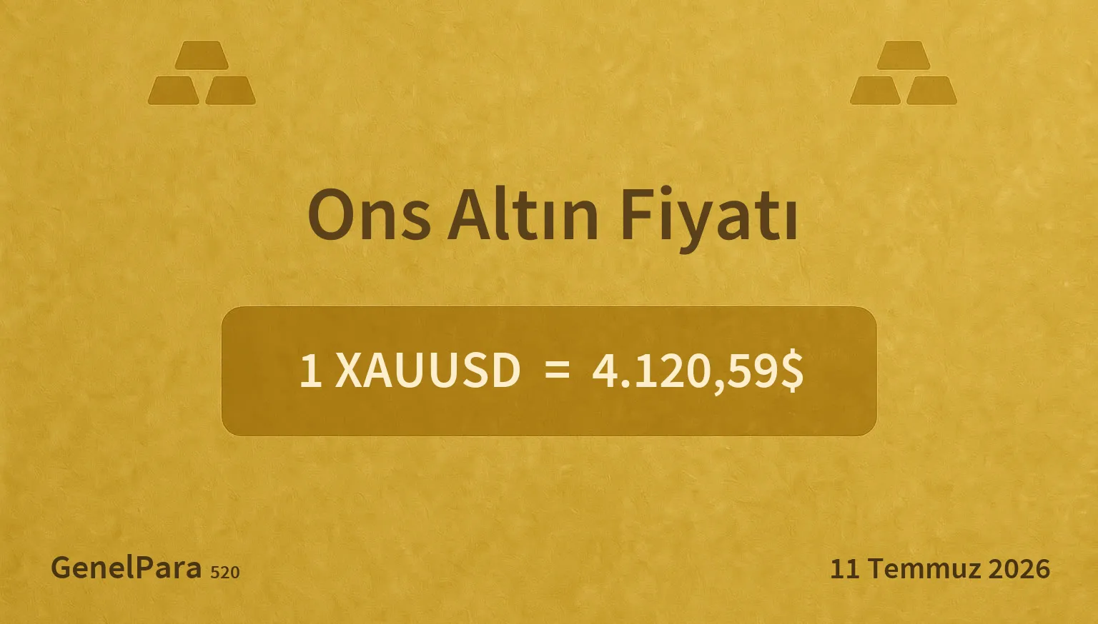 Ons Altın Fiyatı