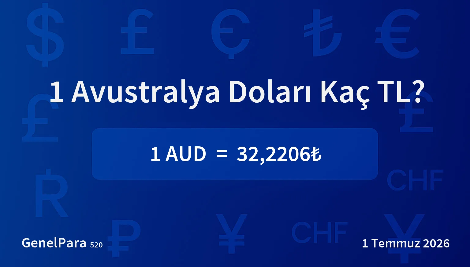 Avustralya Doları (AUD) Kuru