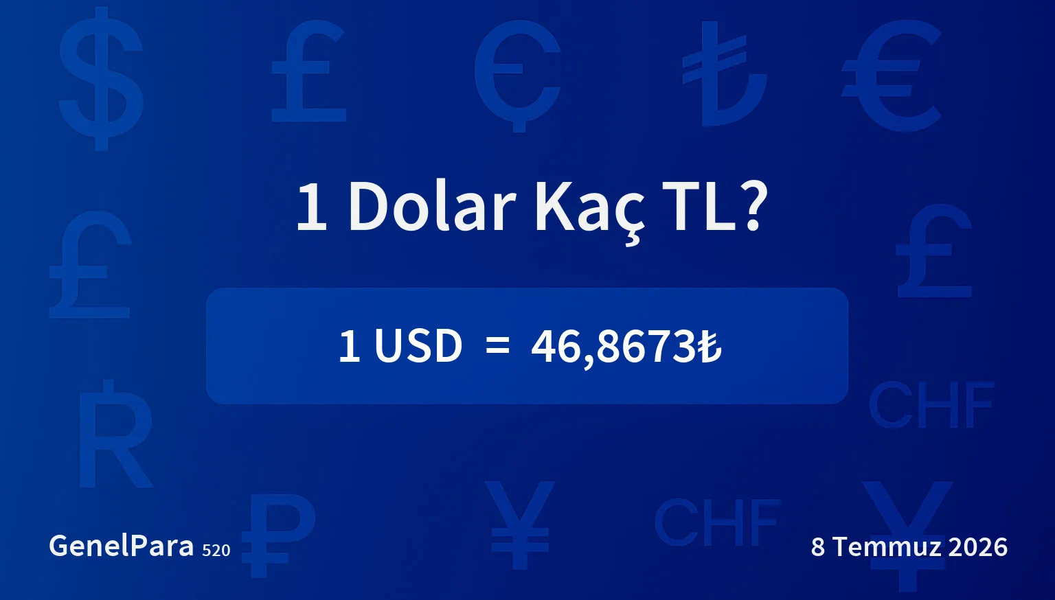 0.75 Dolar Kaç TL?