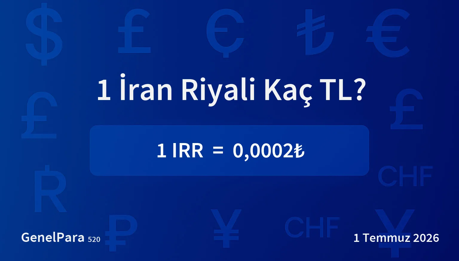 İran Riyali (IRR) Kuru