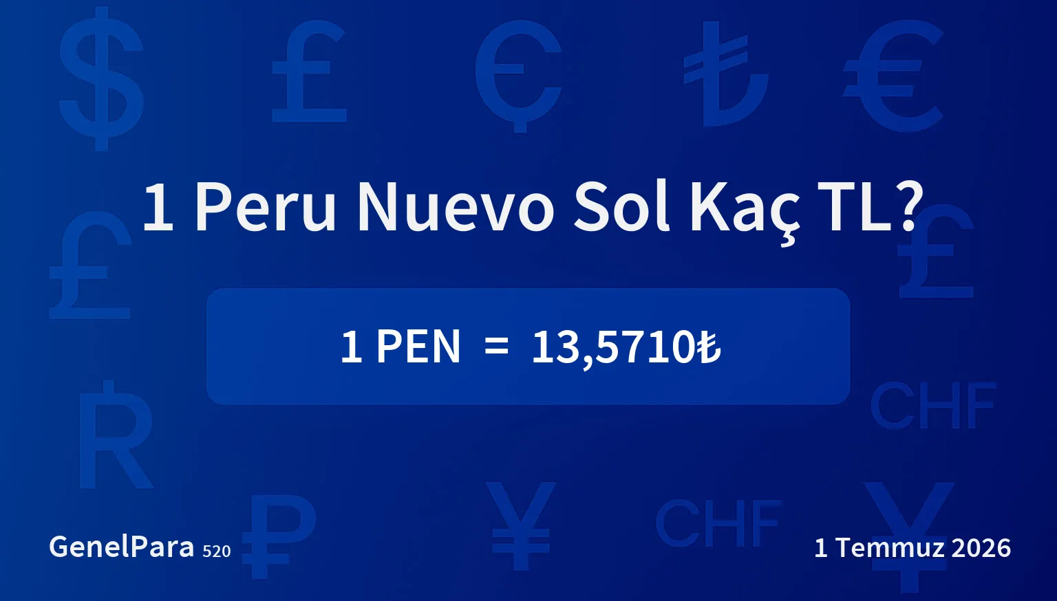 Peru Nuevo Sol (PEN) Kuru