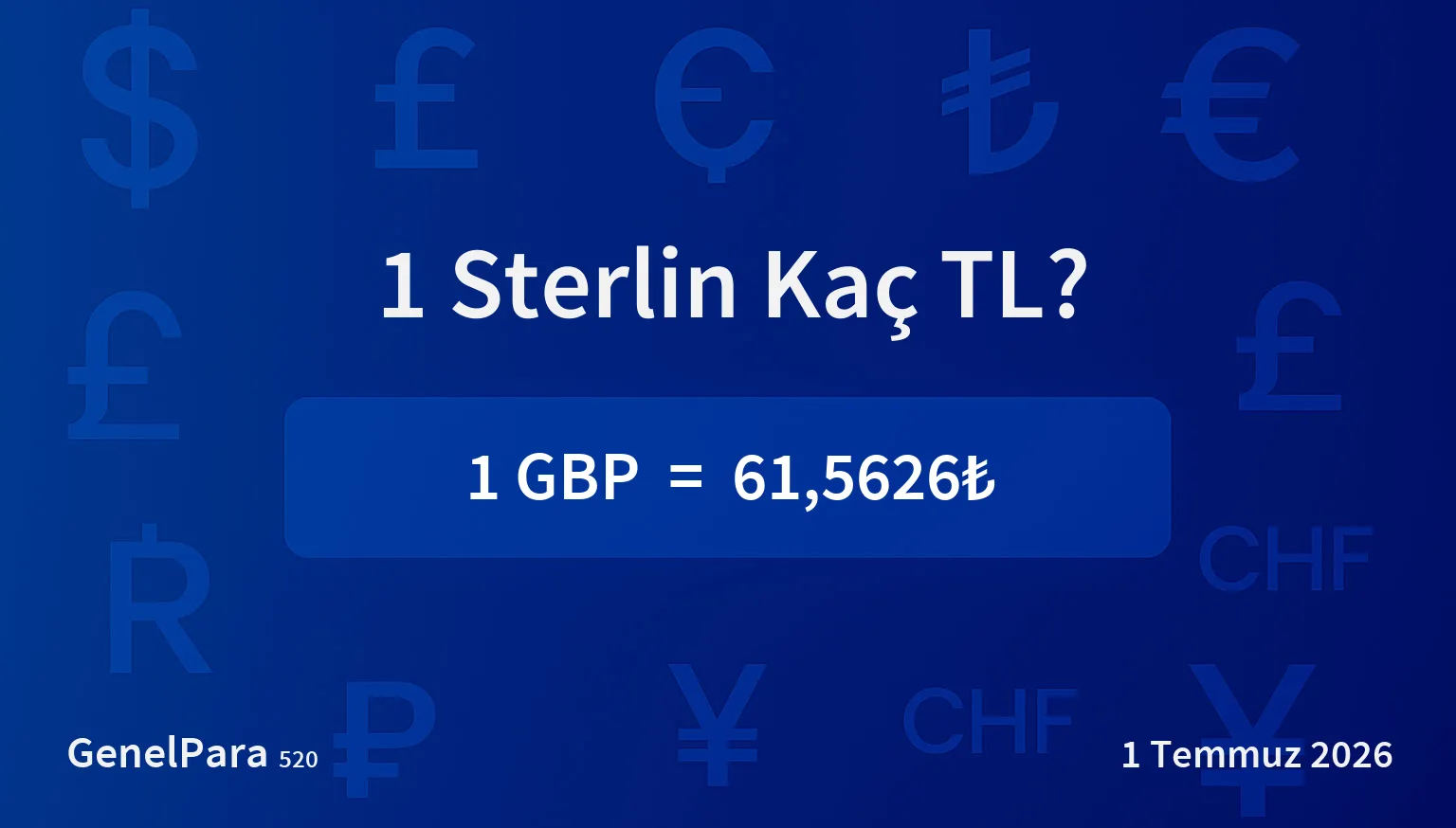 Sterlin (GBP) Kuru