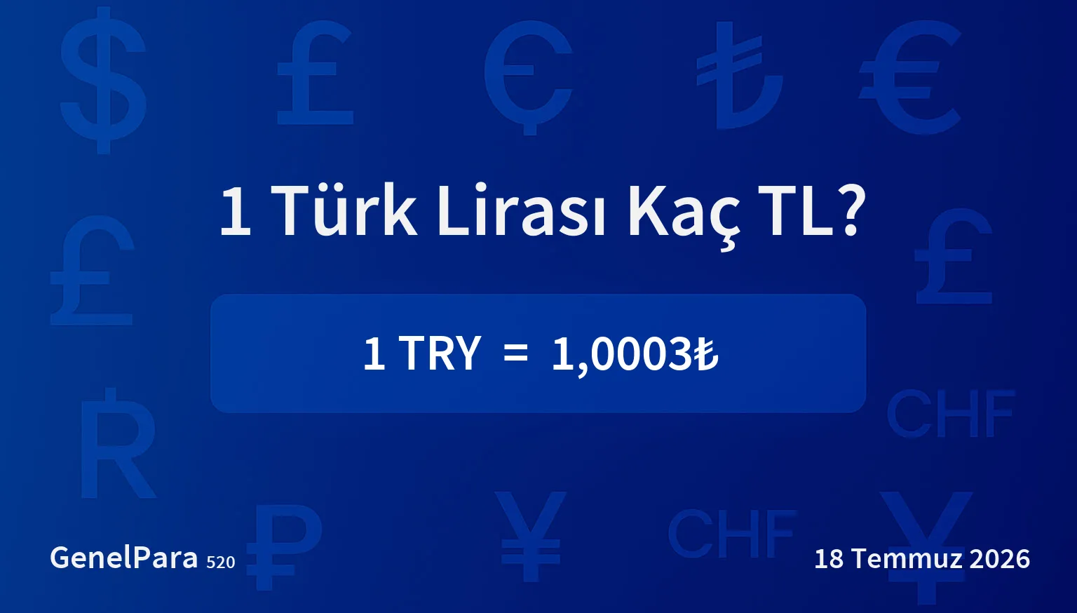 Türk Lirası (TRY) Kuru