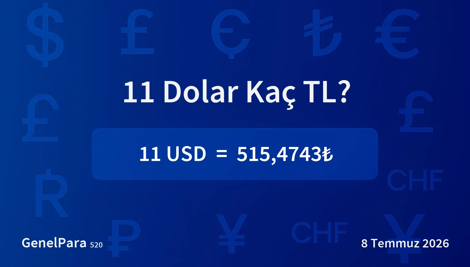 10.59 Dolar Kaç TL?