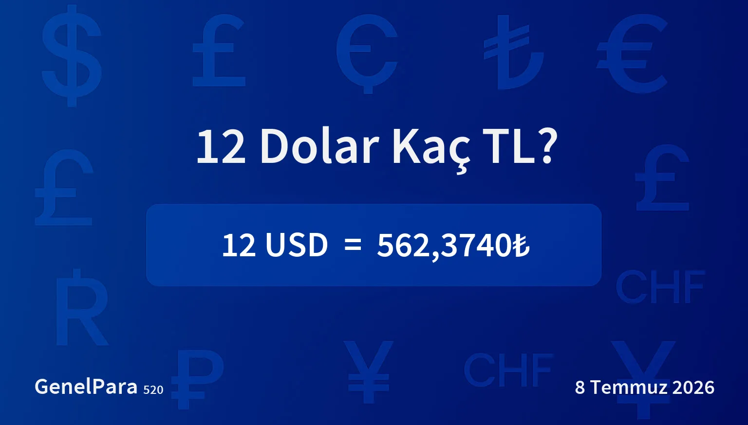 11.91 Dolar Kaç TL?
