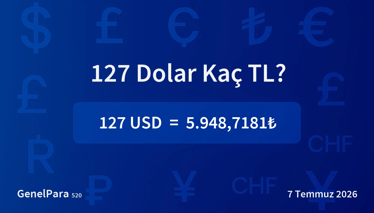 127.40 Dolar Kaç TL?