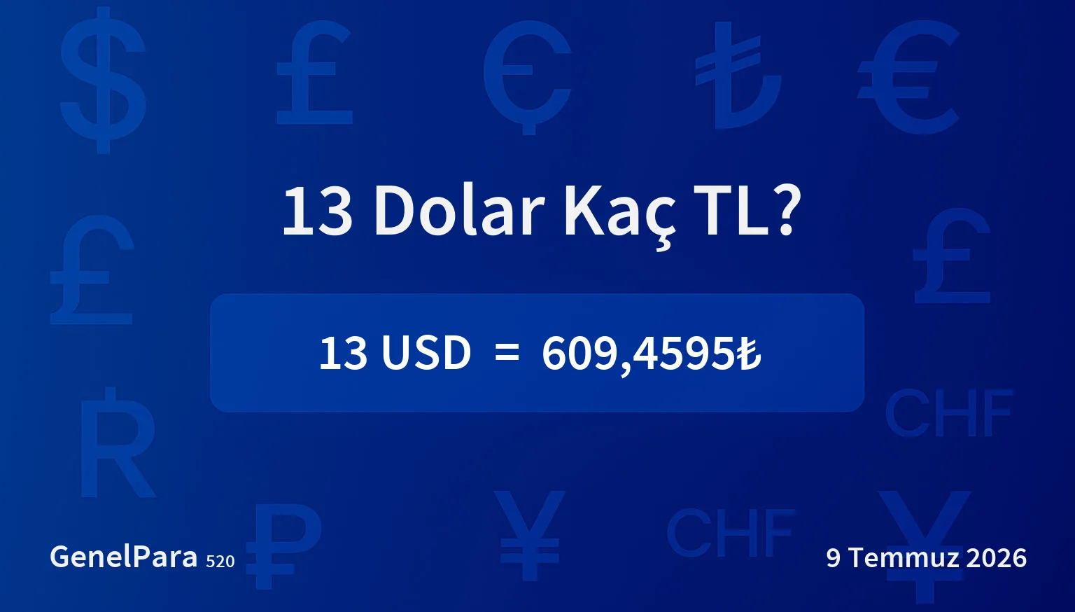 12.52 Dolar Kaç TL?