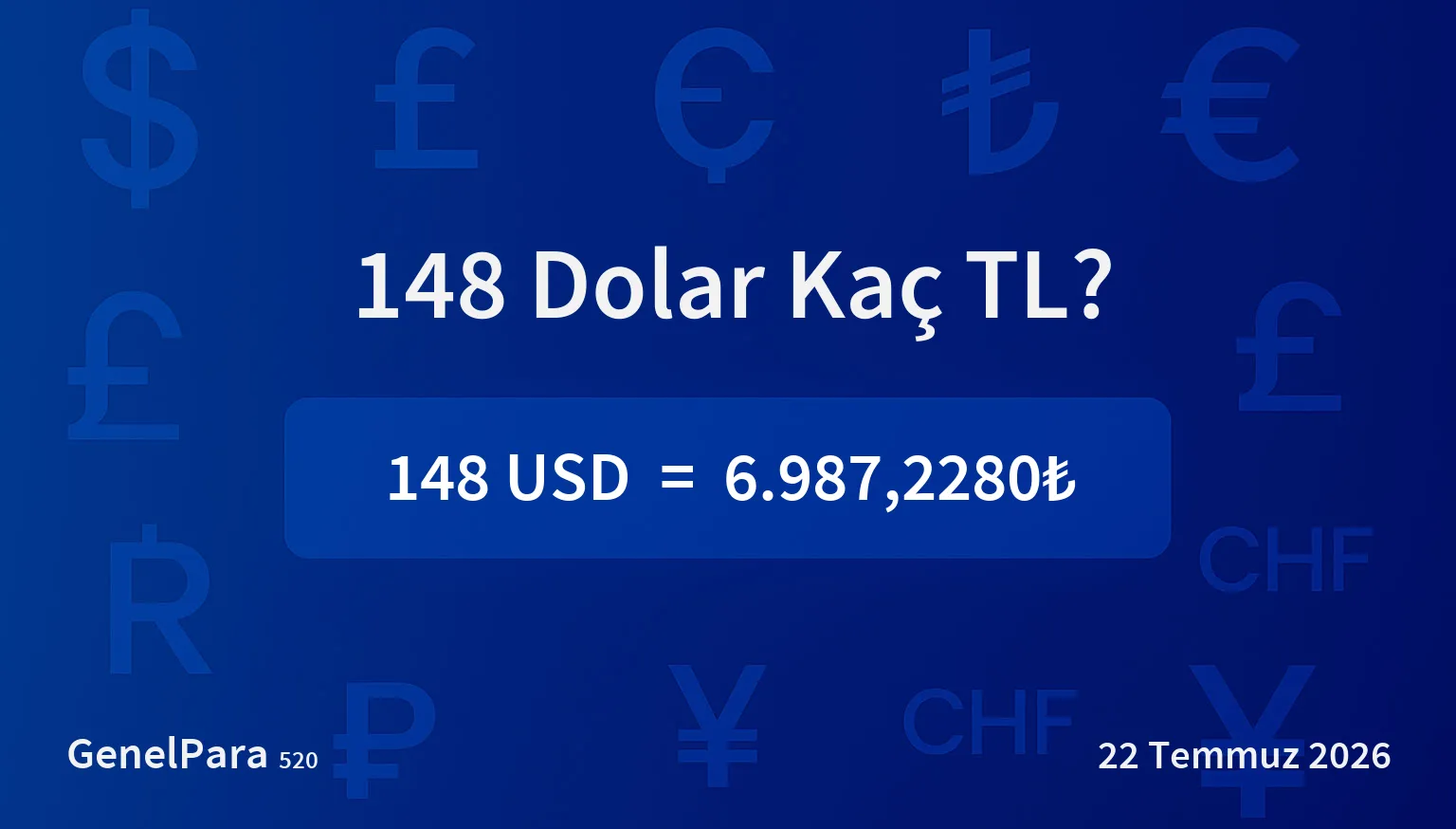 147.51 Dolar Kaç TL?