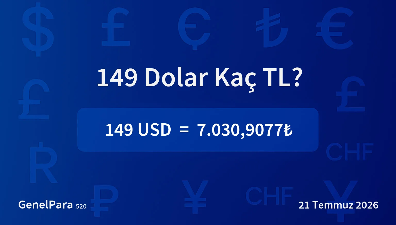 149.45 Dolar Kaç TL?