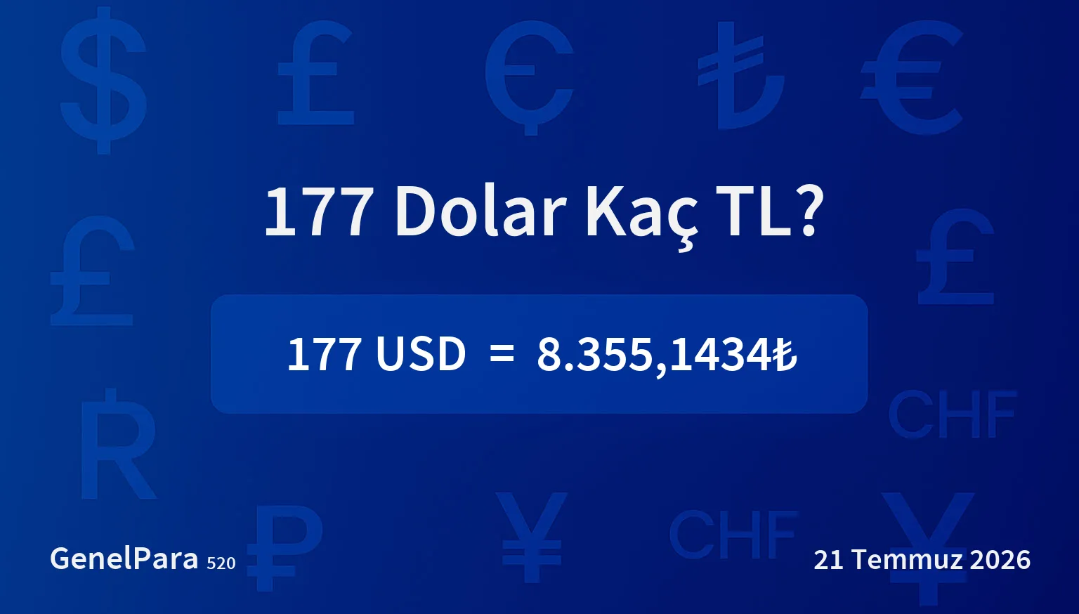 176.56 Dolar Kaç TL?
