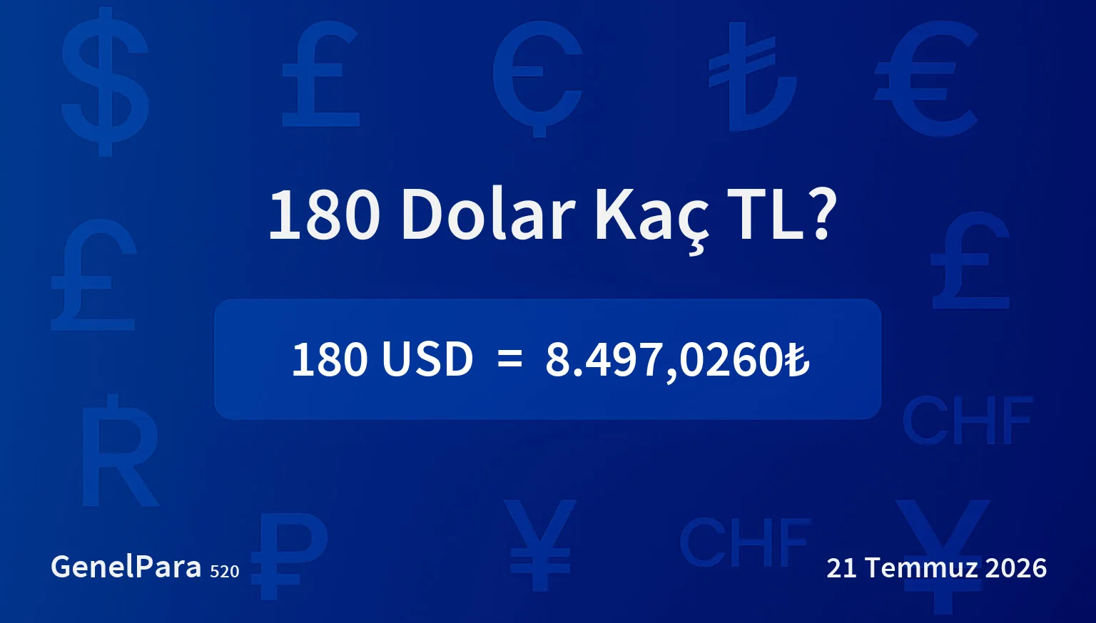179.68 Dolar Kaç TL?