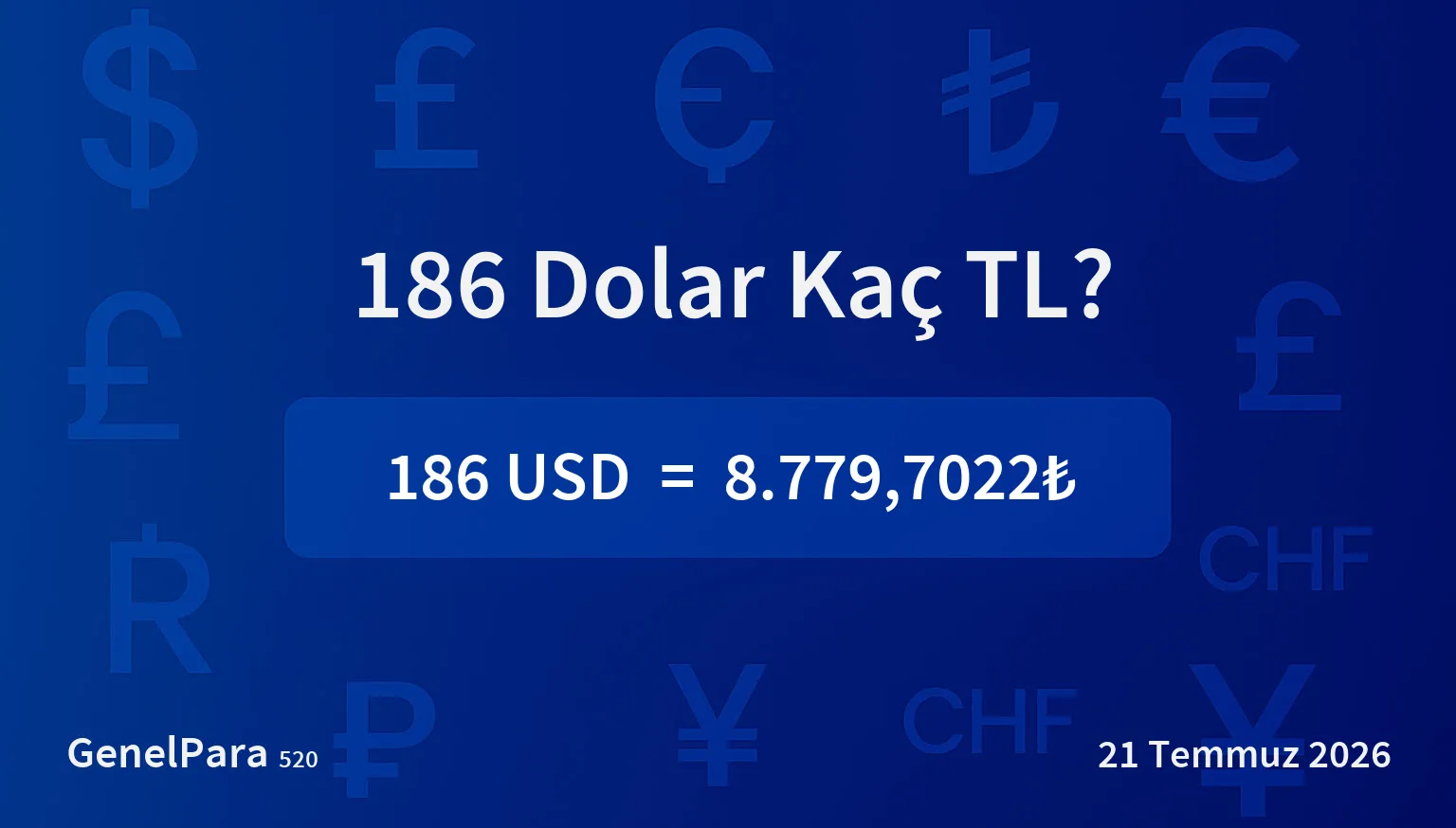 185.77 Dolar Kaç TL?