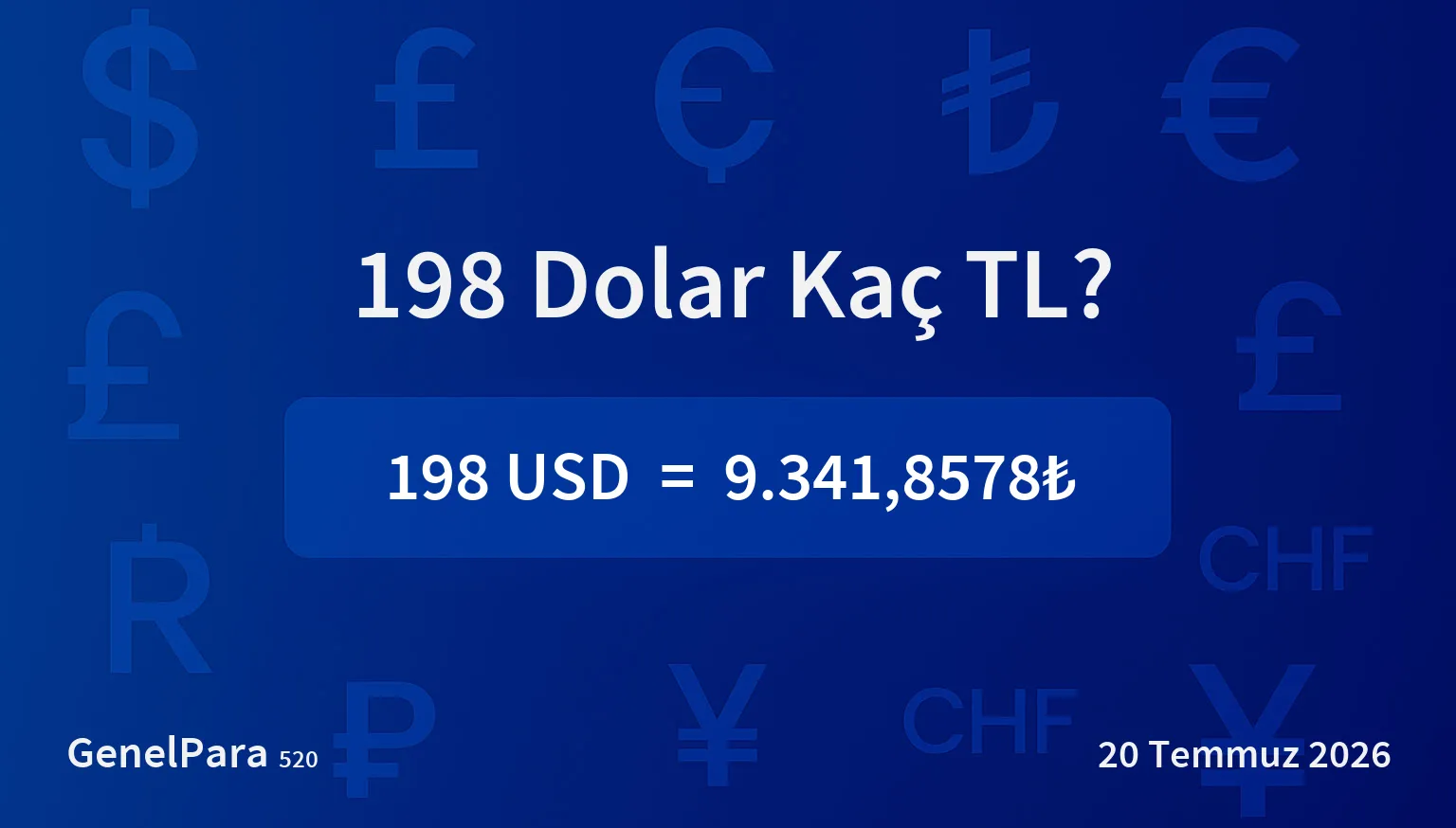 197.66 Dolar Kaç TL?