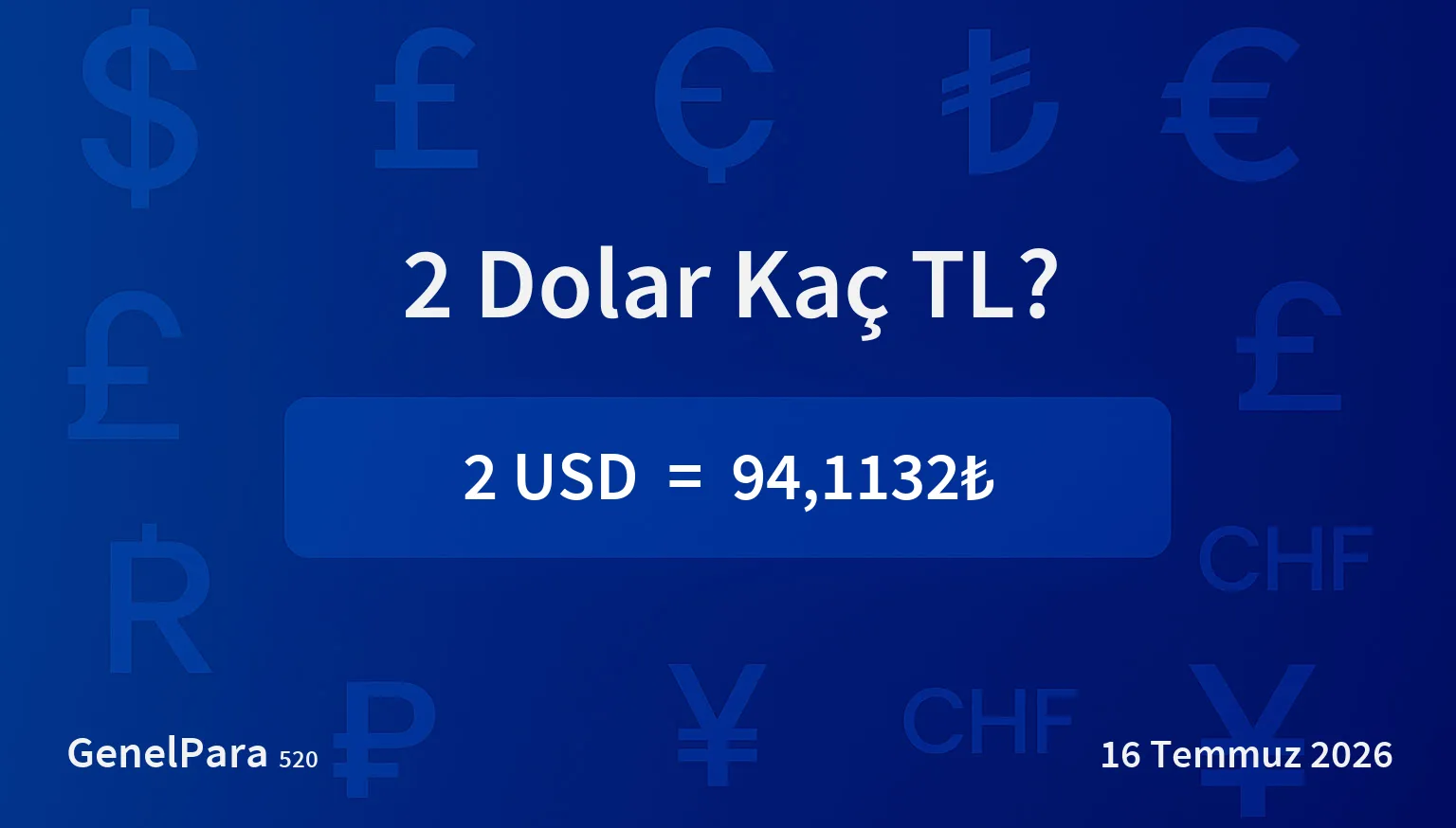 2.28 Dolar Kaç TL?