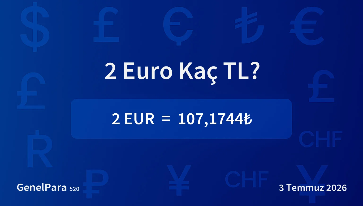 2.14 Euro Kaç TL?