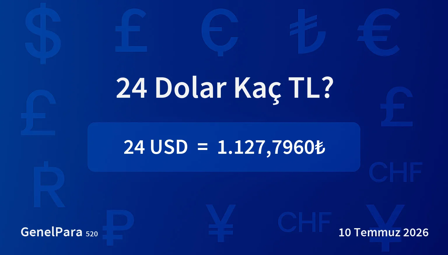 23.99 Dolar Kaç TL?