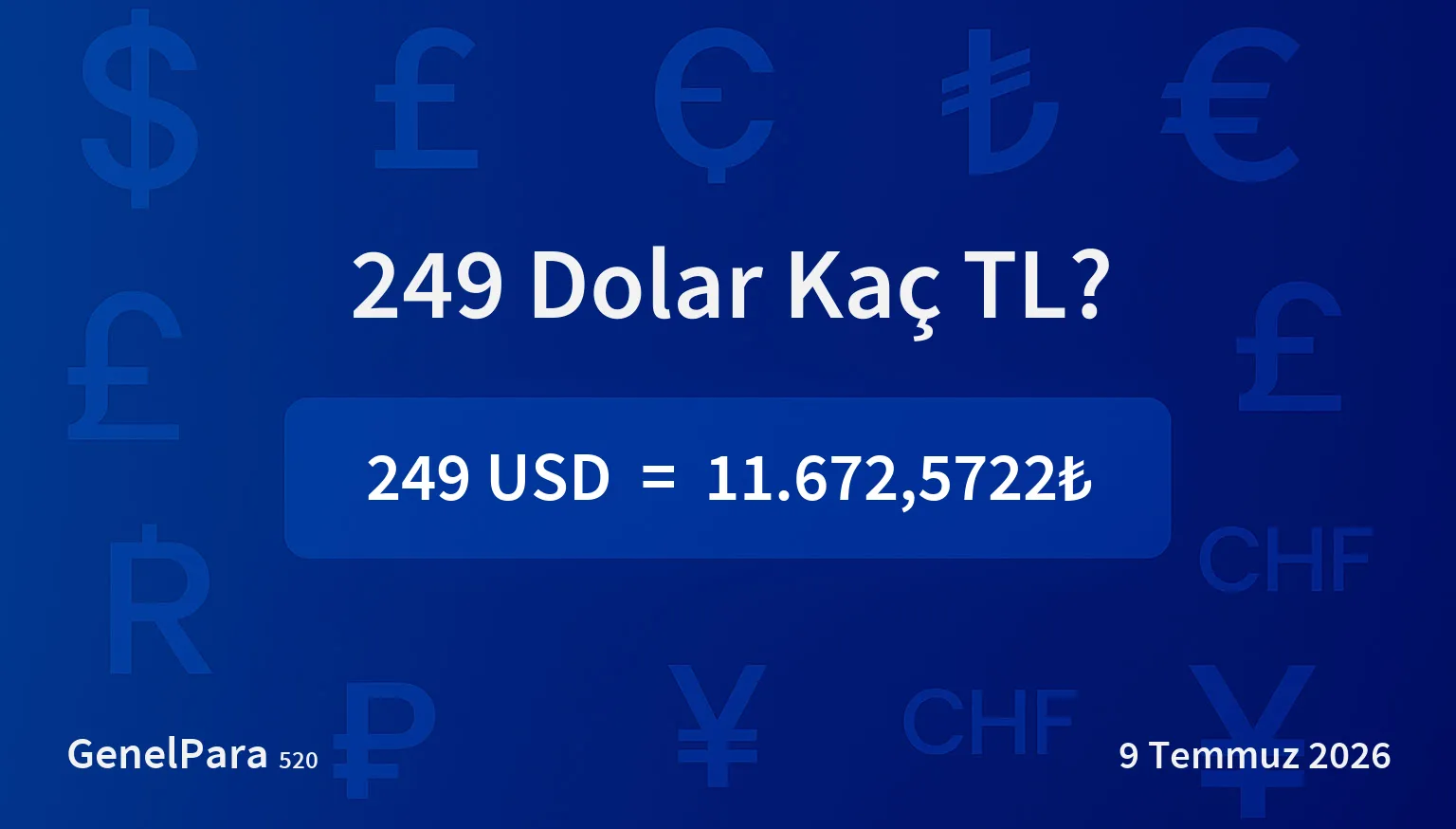 248.64 Dolar Kaç TL?