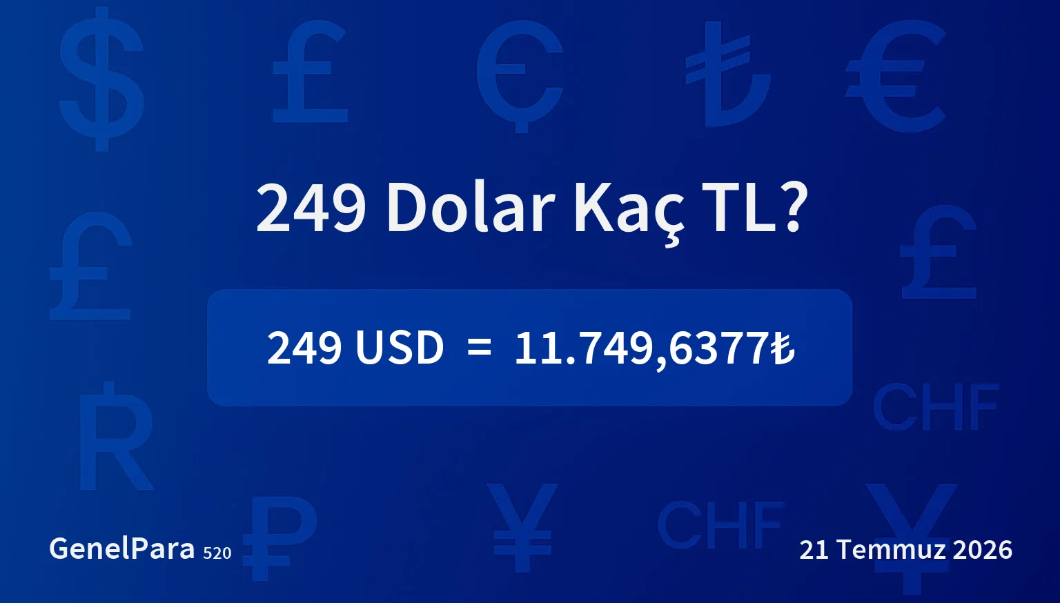 248.59 Dolar Kaç TL?