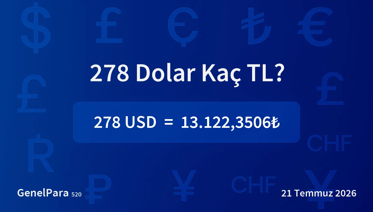 277.57 Dolar Kaç TL?