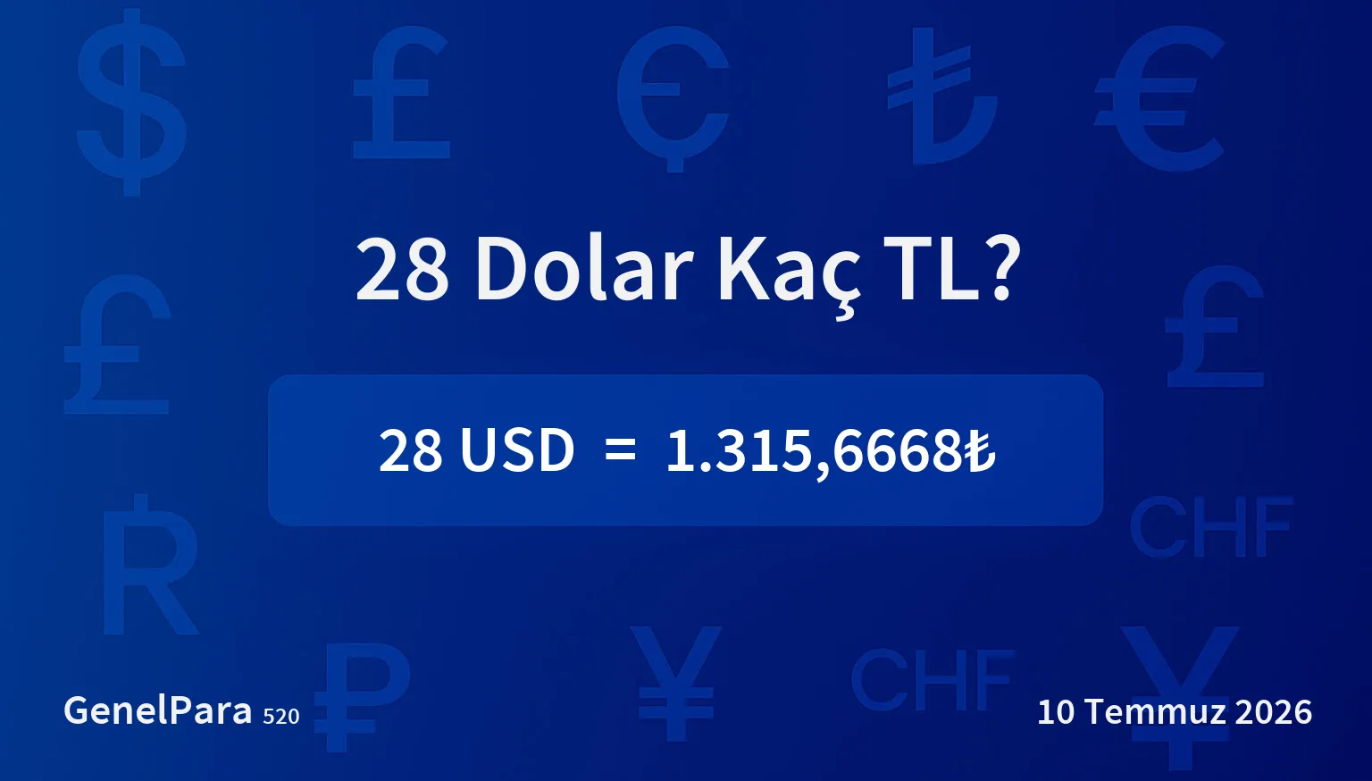 28.14 Dolar Kaç TL?