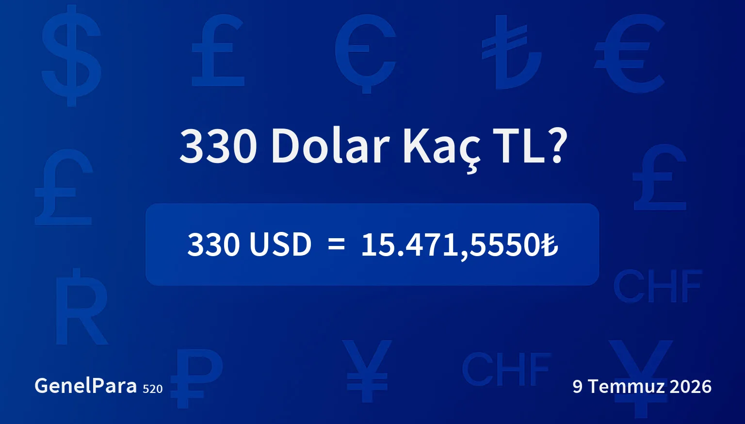 329.56 Dolar Kaç TL?