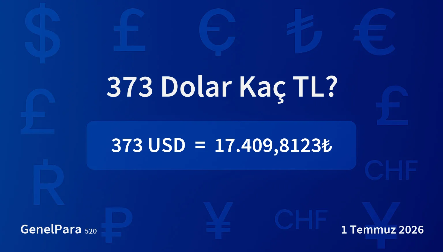 372.64 Dolar Kaç TL?