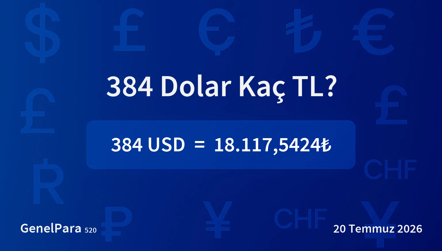 383.63 Dolar Kaç TL?