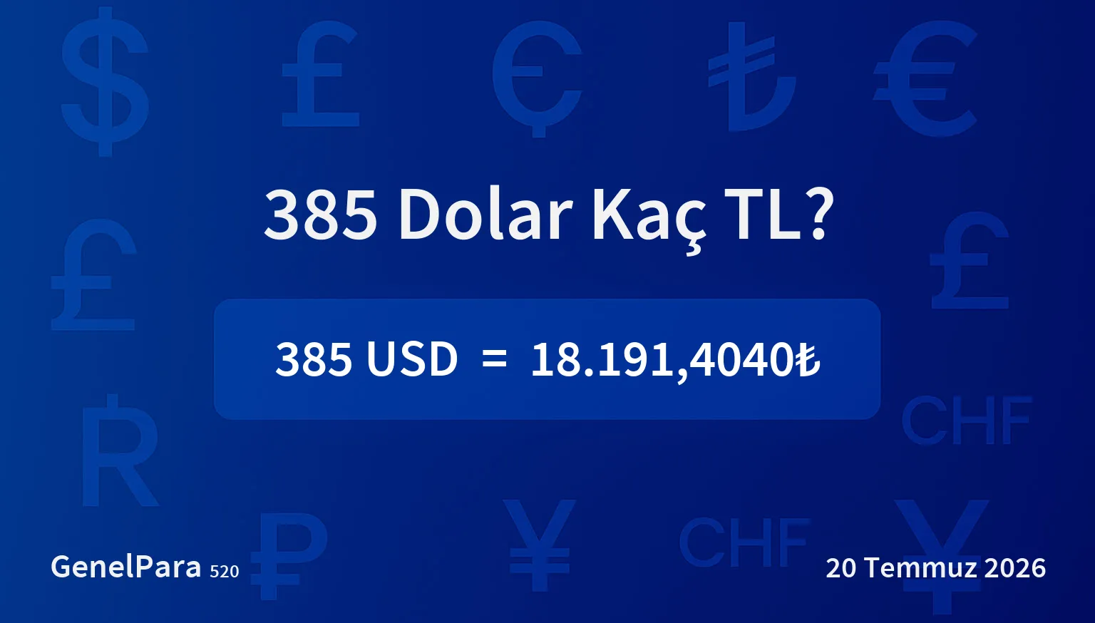 384.67 Dolar Kaç TL?