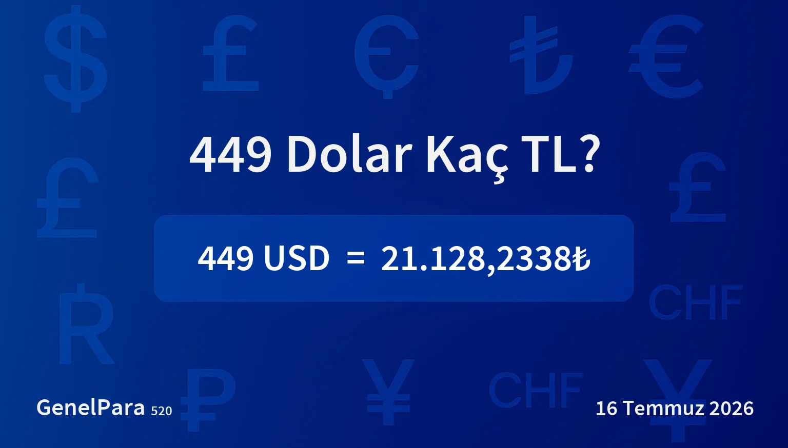 448.97 Dolar Kaç TL?
