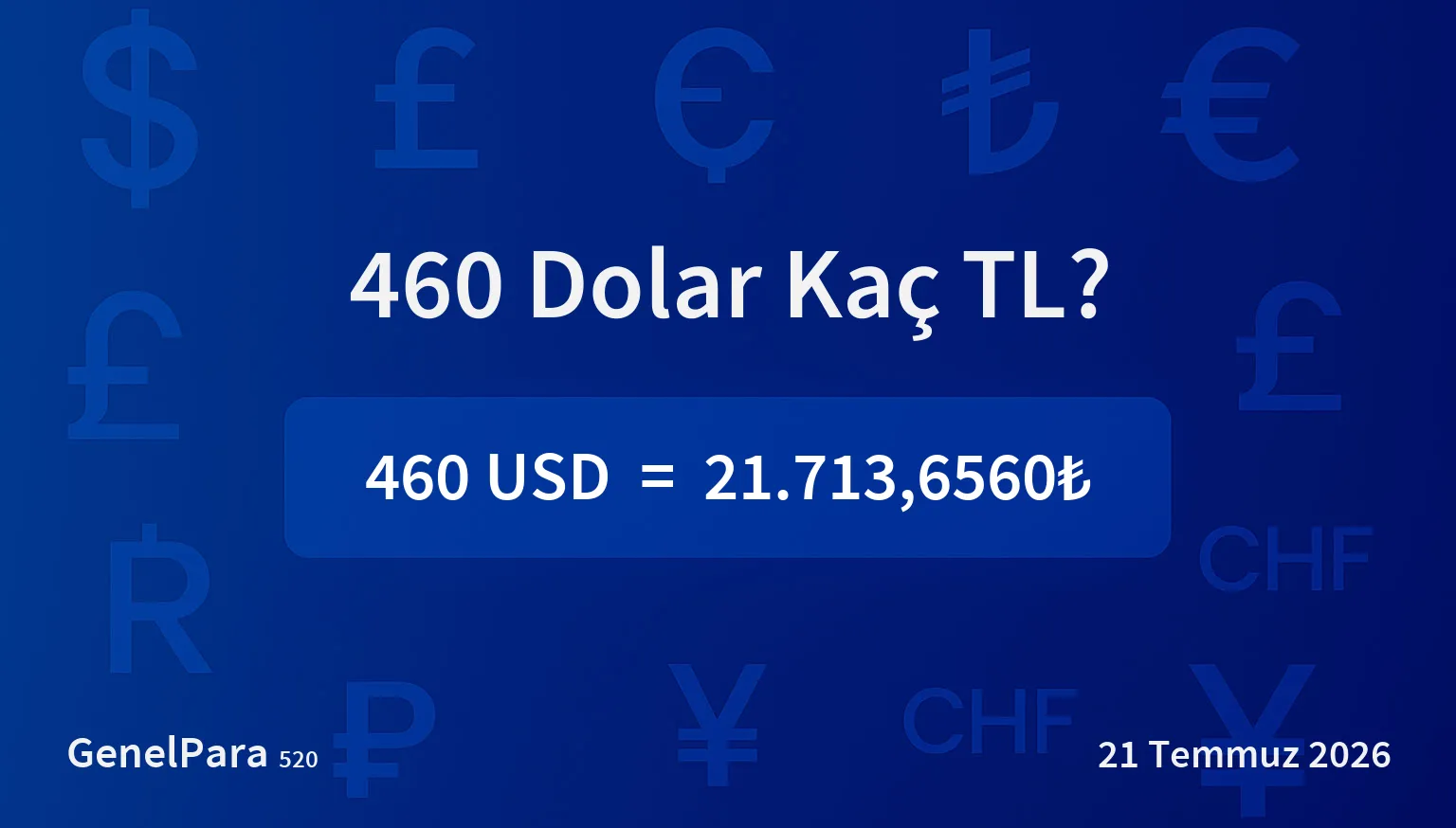 459.77 Dolar Kaç TL?