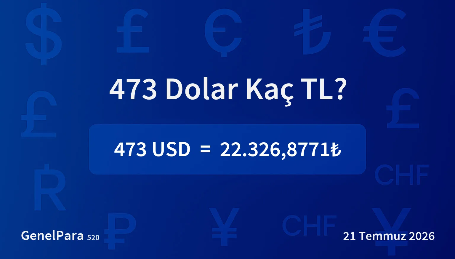 472.65 Dolar Kaç TL?