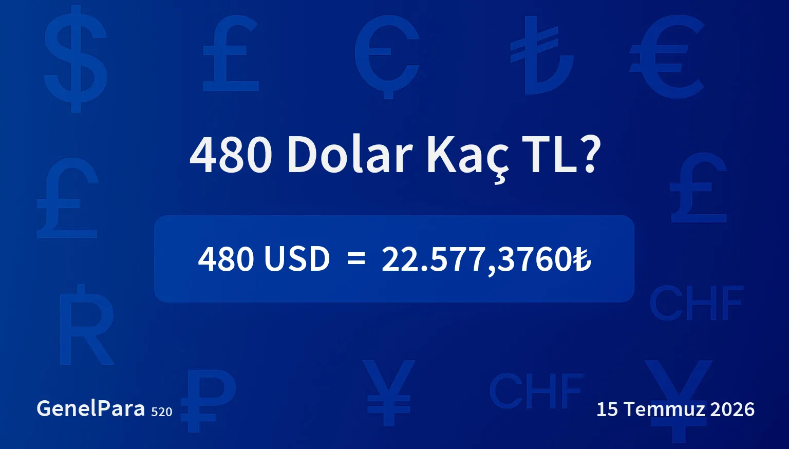 479.69 Dolar Kaç TL?