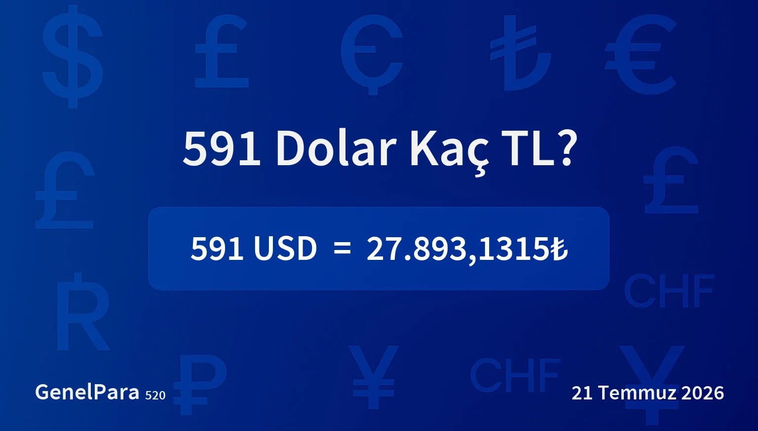590.66 Dolar Kaç TL?