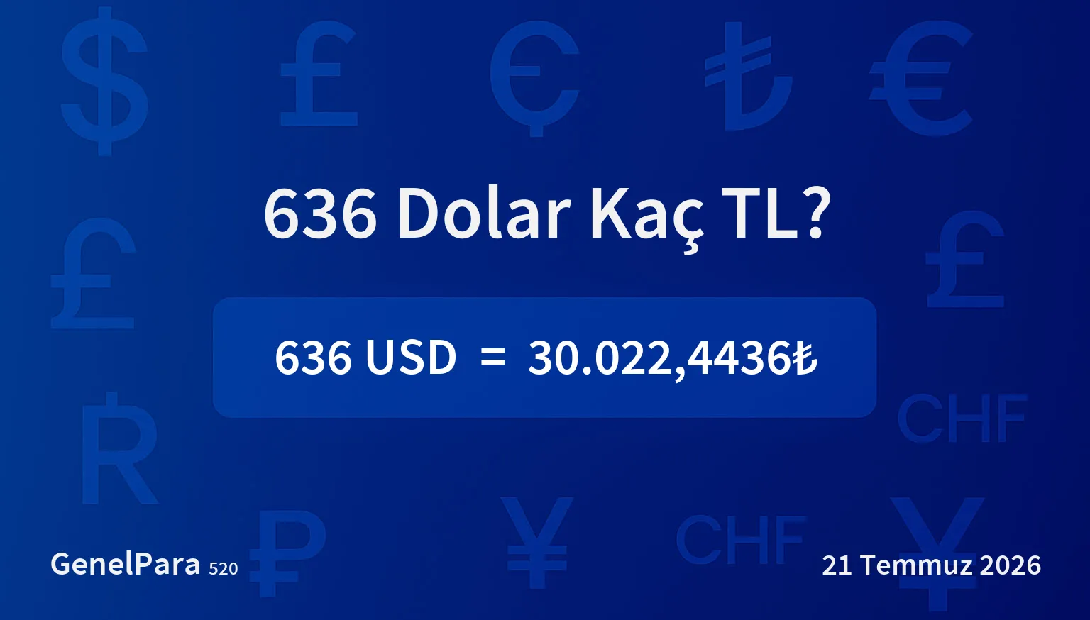 635.60 Dolar Kaç TL?