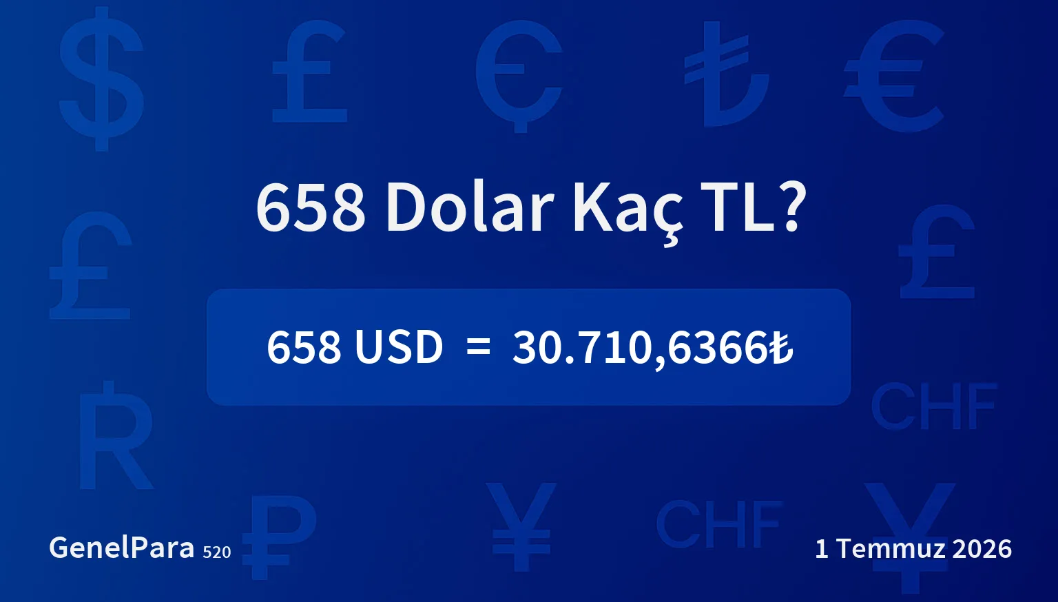 657.70 Dolar Kaç TL?