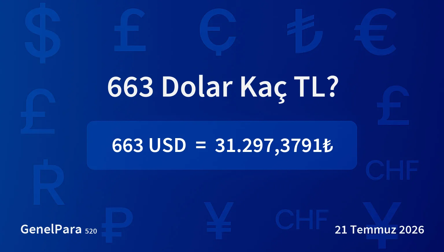 662.51 Dolar Kaç TL?
