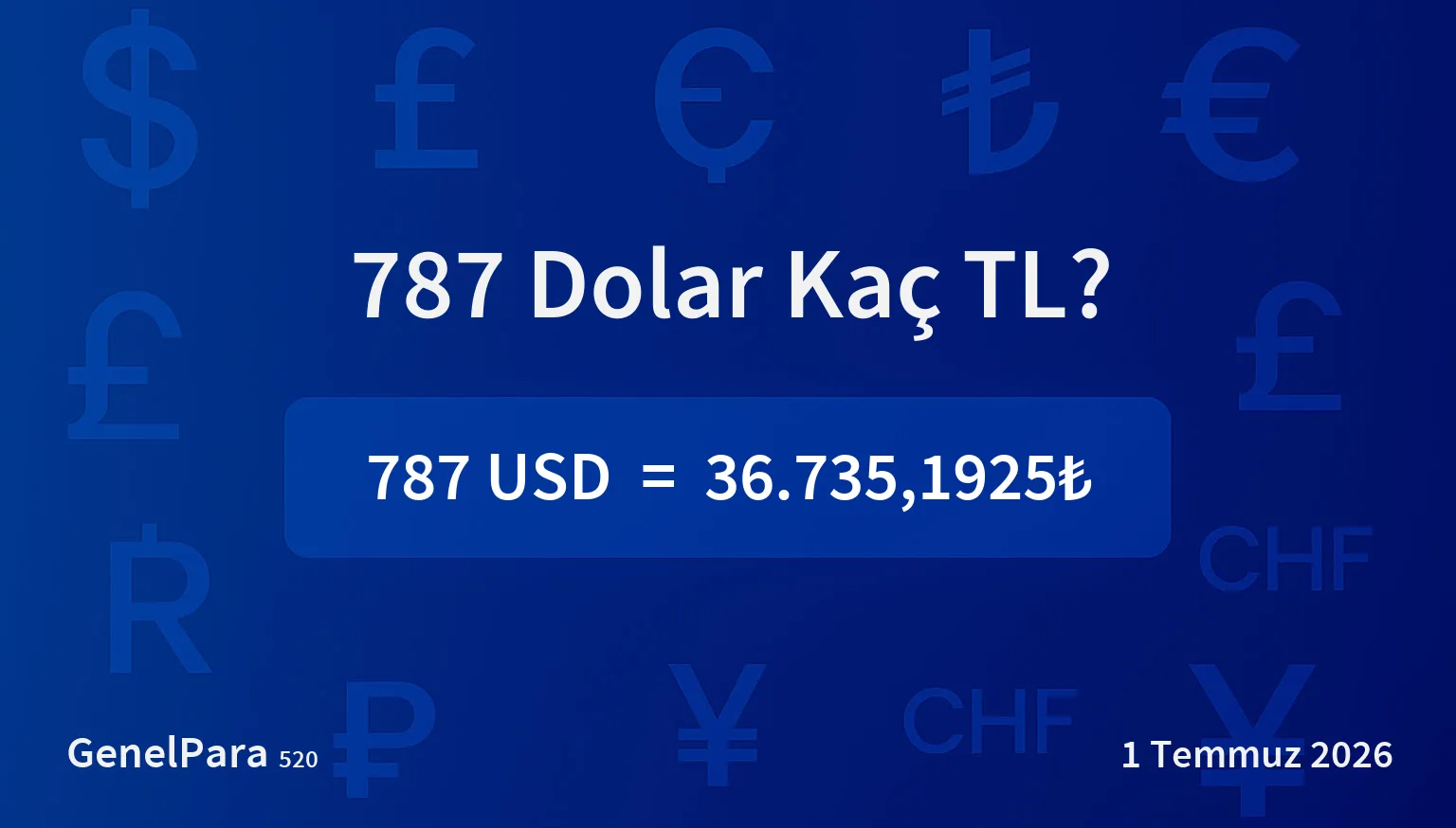 786.62 Dolar Kaç TL?