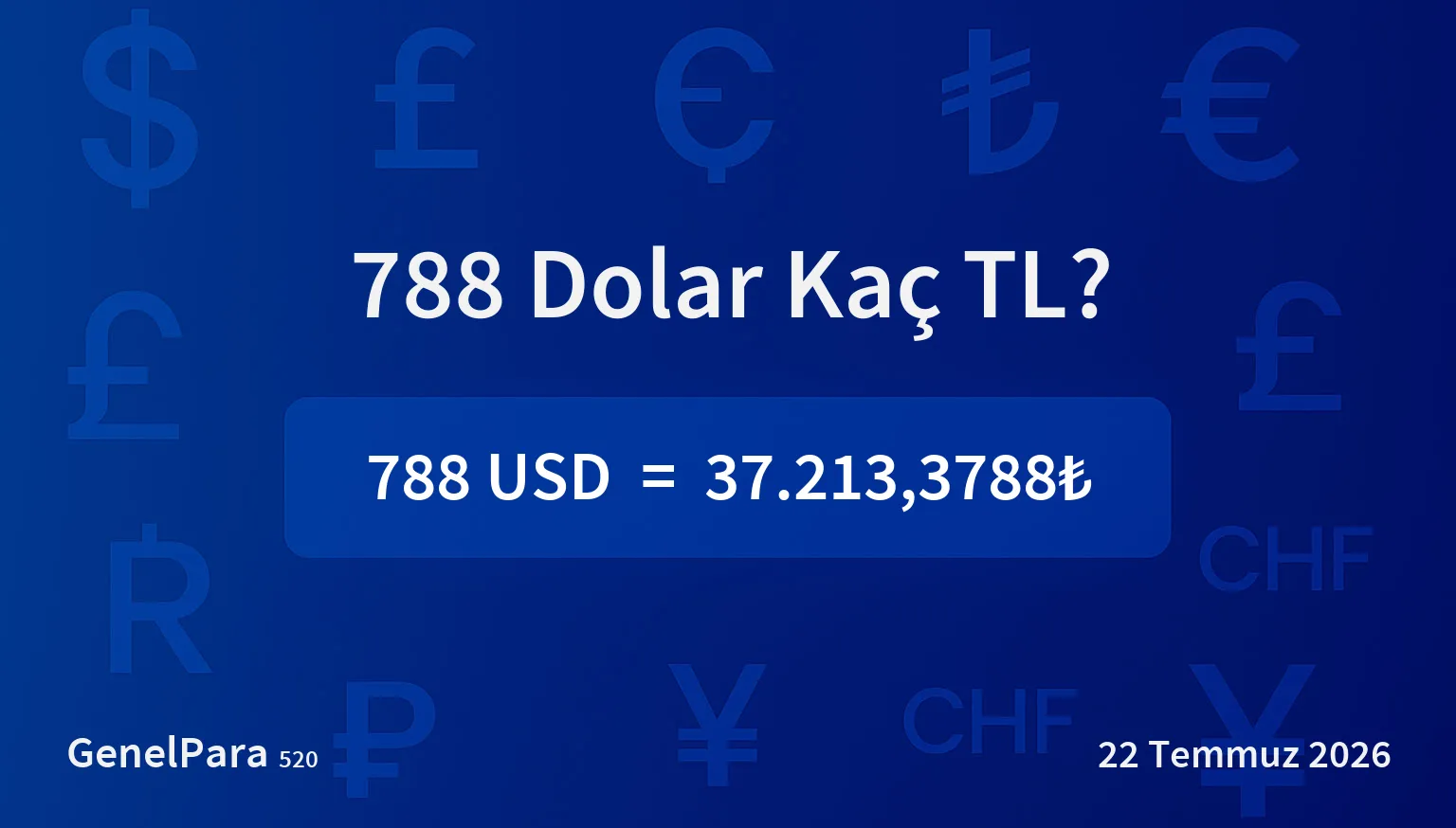 787.94 Dolar Kaç TL?