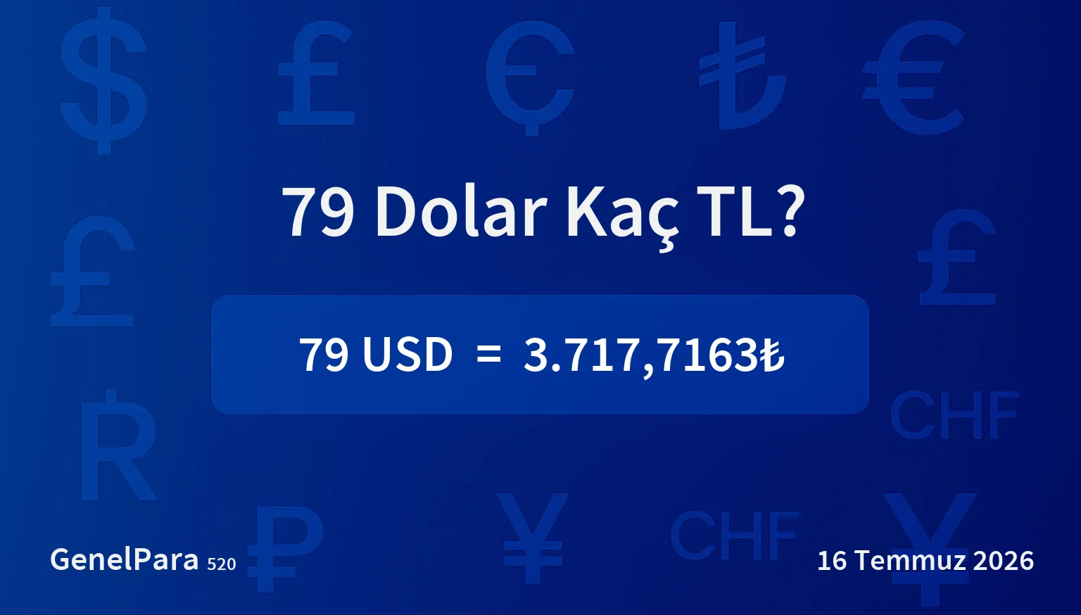 78.94 Dolar Kaç TL?
