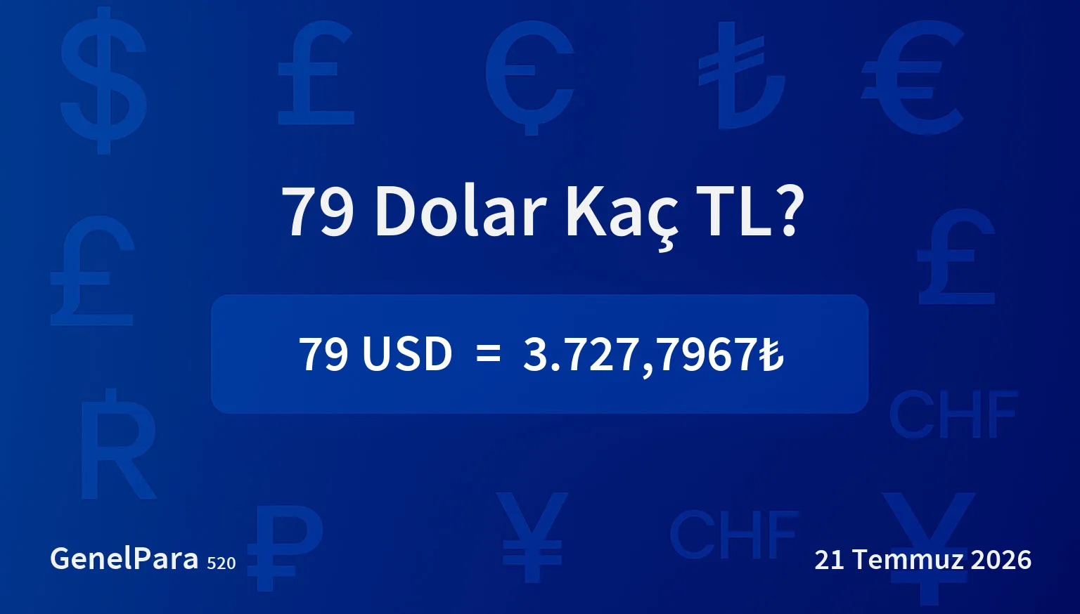 78.61 Dolar Kaç TL?