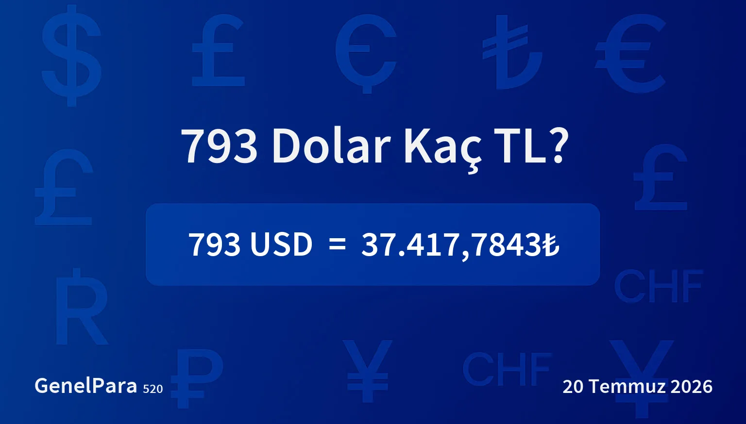 792.63 Dolar Kaç TL?