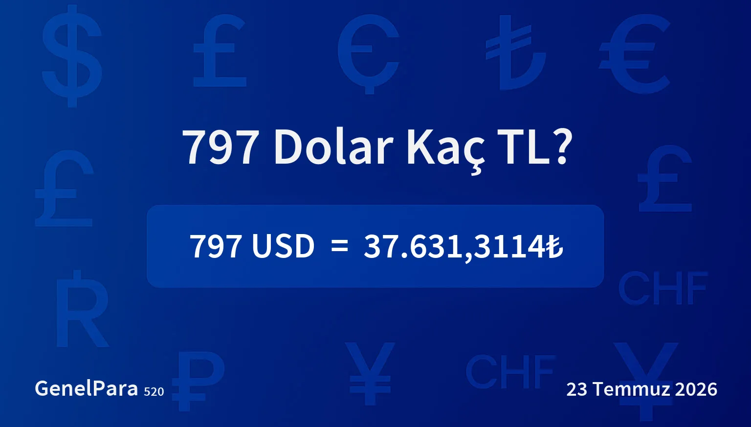 796.57 Dolar Kaç TL?
