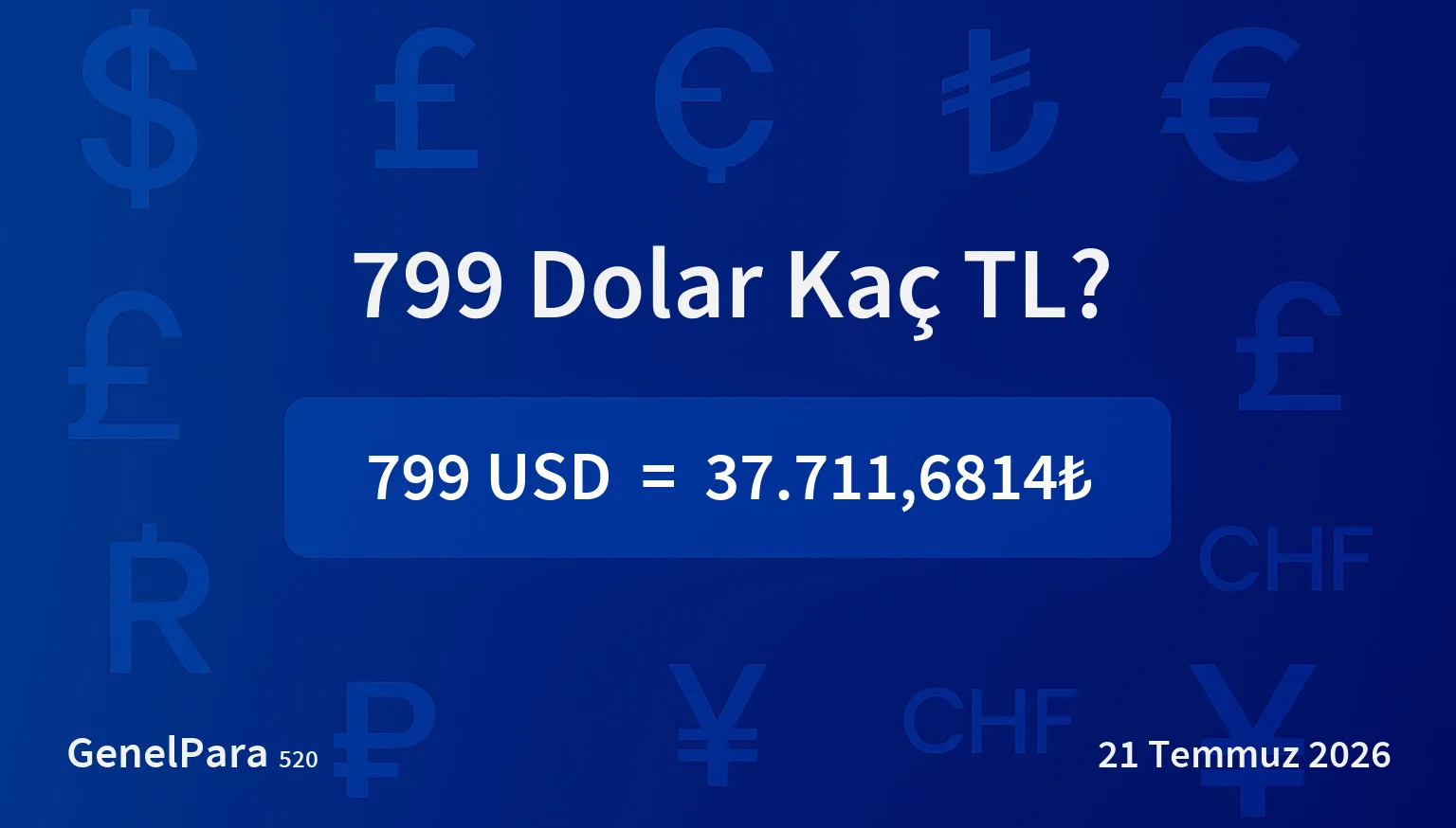 798.98 Dolar Kaç TL?