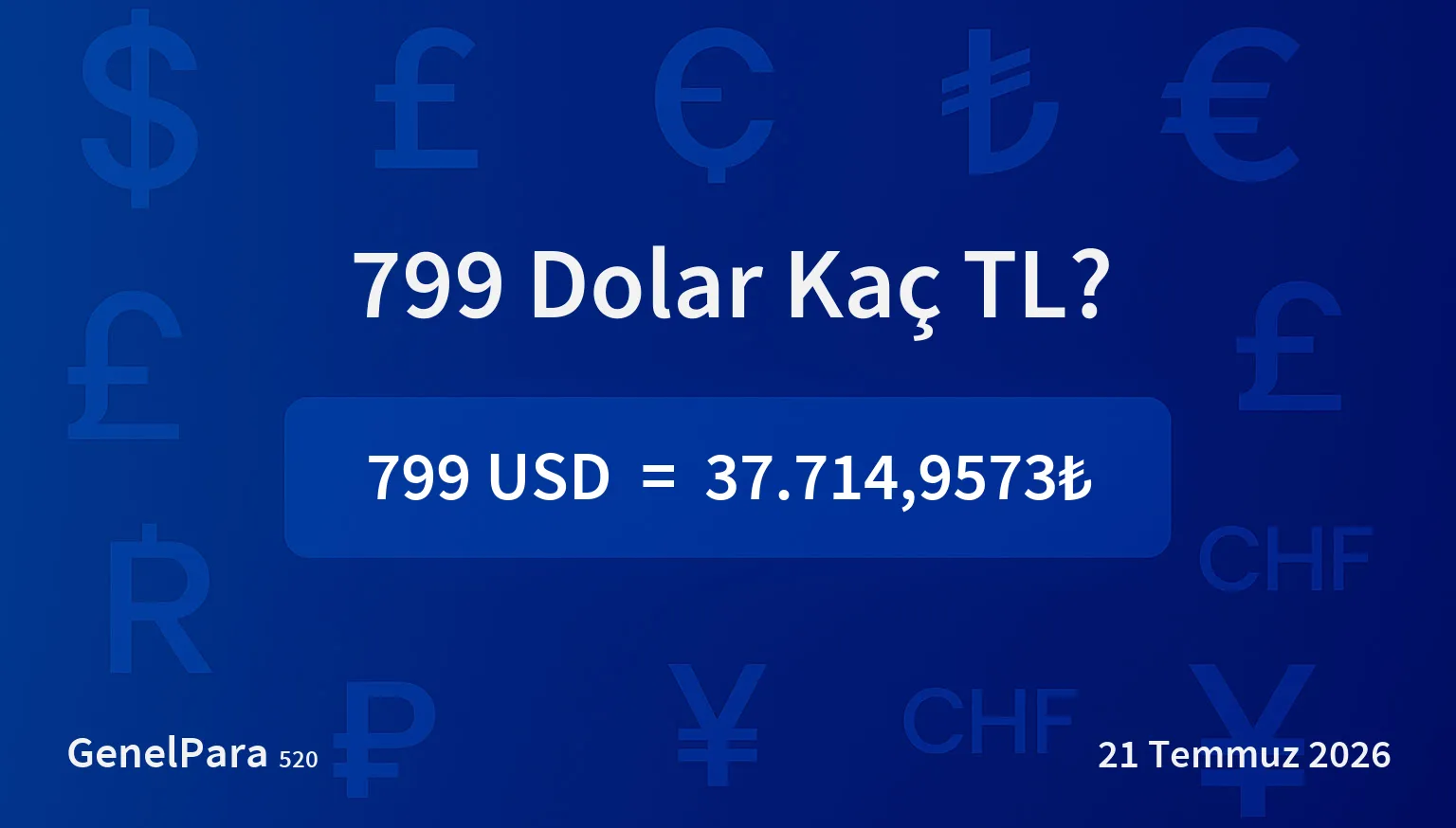798.62 Dolar Kaç TL?