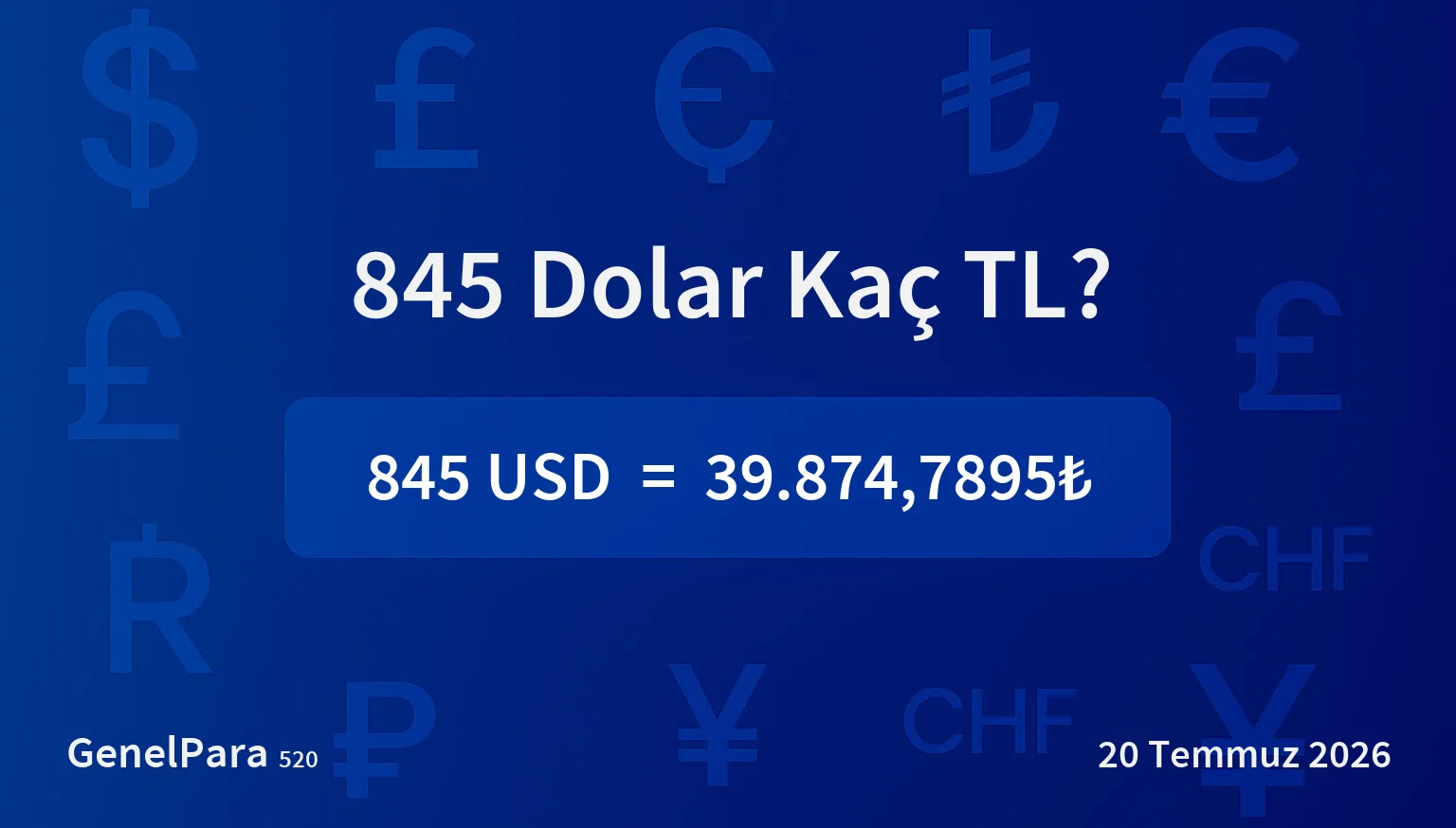844.69 Dolar Kaç TL?