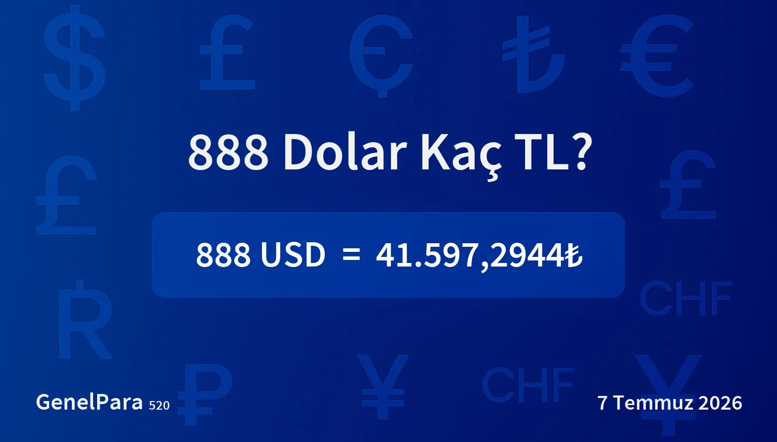 888.19 Dolar Kaç TL?