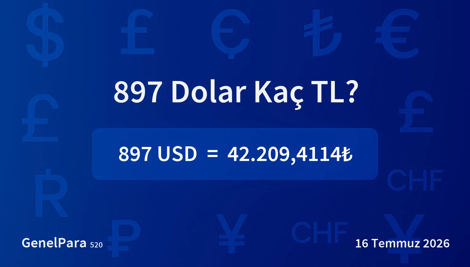 896.82 Dolar Kaç TL?