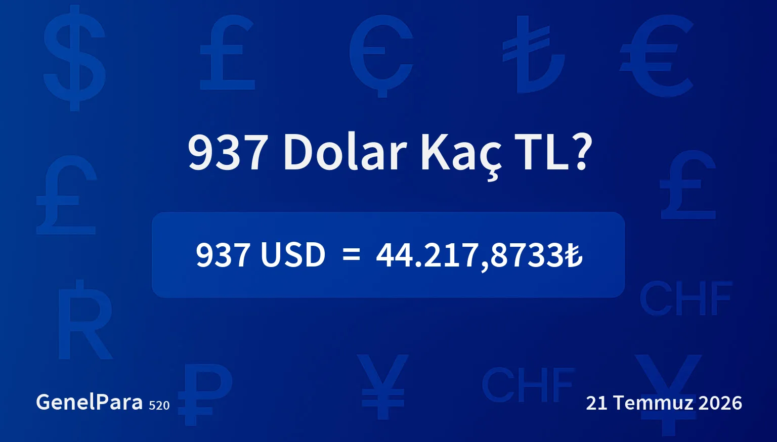 936.67 Dolar Kaç TL?